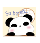 もち ぱんだ in English（個別スタンプ：11）
