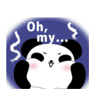 もち ぱんだ in English（個別スタンプ：17）