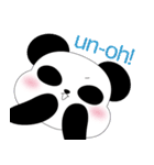 もち ぱんだ in English（個別スタンプ：18）