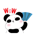 もち ぱんだ in English（個別スタンプ：24）
