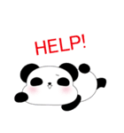 もち ぱんだ in English（個別スタンプ：25）
