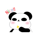 もち ぱんだ in English（個別スタンプ：27）