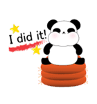 もち ぱんだ in English（個別スタンプ：33）