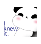 もち ぱんだ in English（個別スタンプ：36）