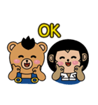 Monki ＆ Mohock（個別スタンプ：4）