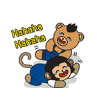 Monki ＆ Mohock（個別スタンプ：18）