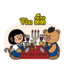 Monki ＆ Mohock（個別スタンプ：34）
