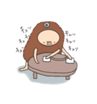 私たわし（個別スタンプ：24）