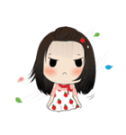 Apple with fun characters[EN]（個別スタンプ：29）