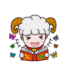 白ヤギの日常（個別スタンプ：5）