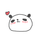 恋しちゃうパンダ cute panda（個別スタンプ：3）