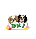 キャバリアだいすき♡ ～ブレンとトライ～（個別スタンプ：23）