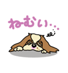 キャバリアだいすき♡ ～ブレンとトライ～（個別スタンプ：30）