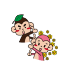 Monkey+Monkey（個別スタンプ：32）
