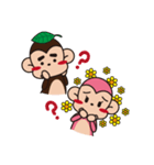 Monkey+Monkey（個別スタンプ：34）