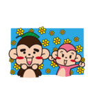 Monkey+Monkey（個別スタンプ：38）