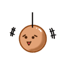 丸、四角時々サル（個別スタンプ：1）