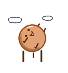 丸、四角時々サル（個別スタンプ：5）