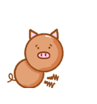 丸、四角時々サル（個別スタンプ：8）