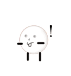 丸、四角時々サル（個別スタンプ：12）