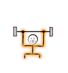 丸、四角時々サル（個別スタンプ：21）