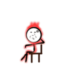 丸、四角時々サル（個別スタンプ：25）