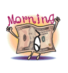 The Money Family - Part III: US Dollar（個別スタンプ：4）