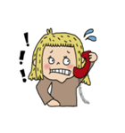 Funny blondie（個別スタンプ：34）