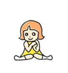 4歳の女の子（個別スタンプ：5）