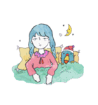 ユニユニ＆ハシビロさん おしゃれスタンプ★（個別スタンプ：33）
