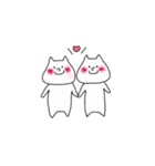 ほっぺねこ（個別スタンプ：27）