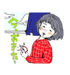おんまゆ（個別スタンプ：1）