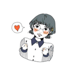 おんまゆ（個別スタンプ：17）