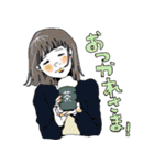 おんまゆ（個別スタンプ：35）