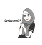 My Daily Hijab（個別スタンプ：34）