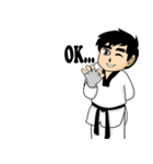 taekwondo boy 1（個別スタンプ：3）
