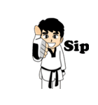 taekwondo boy 1（個別スタンプ：4）