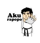taekwondo boy 1（個別スタンプ：6）
