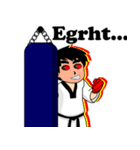 taekwondo boy 1（個別スタンプ：7）