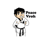 taekwondo boy 1（個別スタンプ：8）