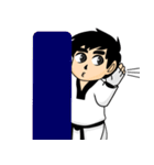 taekwondo boy 1（個別スタンプ：10）