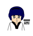 taekwondo boy 1（個別スタンプ：11）