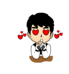 taekwondo boy 1（個別スタンプ：13）