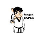 taekwondo boy 1（個別スタンプ：14）