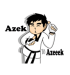 taekwondo boy 1（個別スタンプ：16）