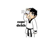 taekwondo boy 1（個別スタンプ：20）