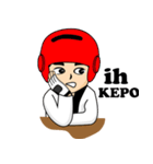 taekwondo boy 1（個別スタンプ：25）