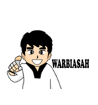 taekwondo boy 1（個別スタンプ：33）