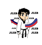 taekwondo boy 1（個別スタンプ：34）