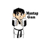 taekwondo boy 1（個別スタンプ：35）